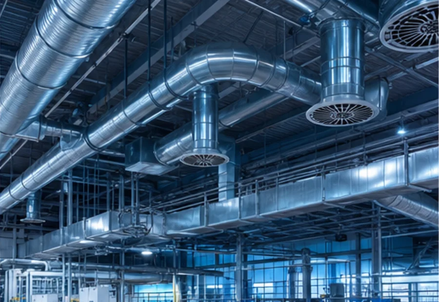 Dutos preparados para integração na planta